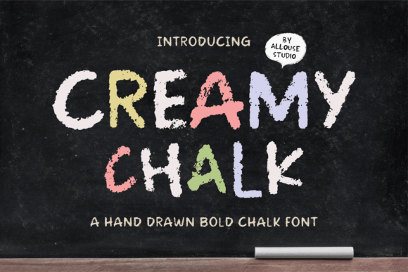 Creamy Chalk: A Font That Feels Like a Friendly Conversation