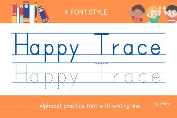 Happy Trace: A Creative Font for Educational Design