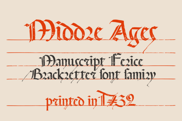 Manuscript Felice: Gothic Sophistication for Modern Design