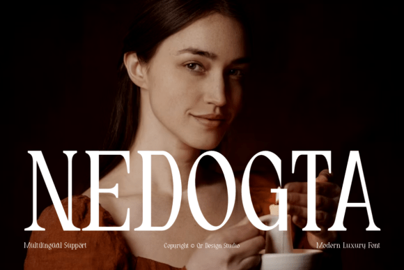 Nedogta: The Modern Serif for Luxury Branding
