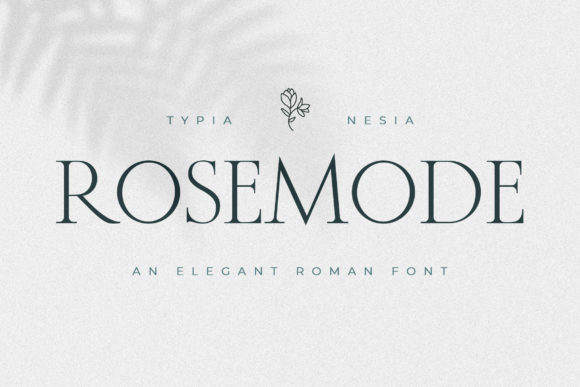 Rosemode: A Guide to This Elegant Serif Typeface