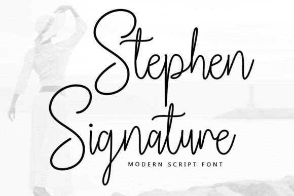 Stephen Signature: Airy Elegance for Modern Branding