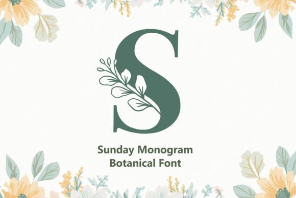 Sunday Monogram: The Sophisticated Font for Timeless Craft