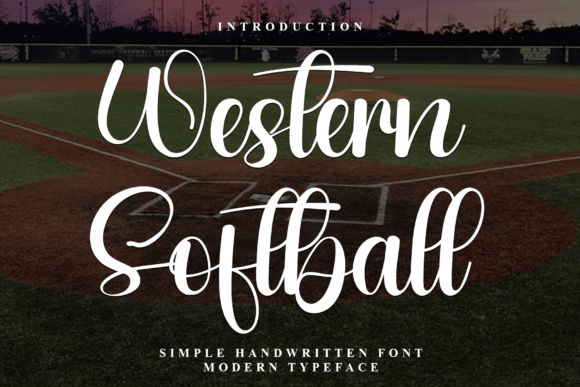 Western Softball: A Typeface for Festive Cheer